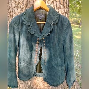 🍁🍂Pre-Fall Sale!🍂🍁 Montanaco Suede Leather Jacket in size S